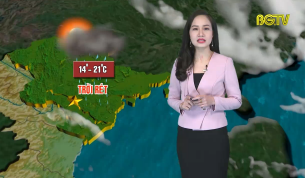 Bản tin thời tiết ng&agrave;y 18 - 01 - 2020