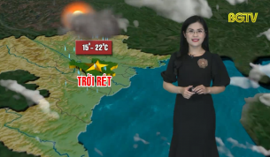 Bản tin thời tiết ng&agrave;y 21 - 02 - 2020
