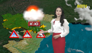 Bản tin thời tiết ng&agrave;y 21 - 04 - 2021