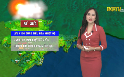 Bản tin thời tiết ng&agrave;y 21-06-2022