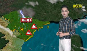 Bản tin thời tiết ng&agrave;y 21 - 07 - 2020