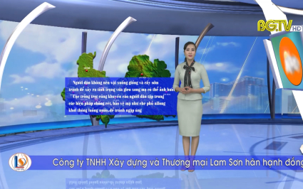 Bản tin thời tiết ng&agrave;y 22-01-2022