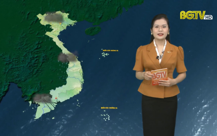 Bản tin thời tiết ng&agrave;y 23-05-2022