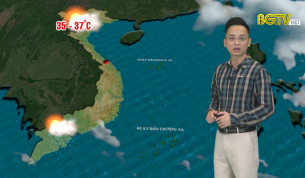 Bản tin thời tiết ng&agrave;y 22 - 08 - 2021
