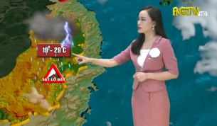 Bản tin thời tiết ng&agrave;y 22 - 10 - 2020