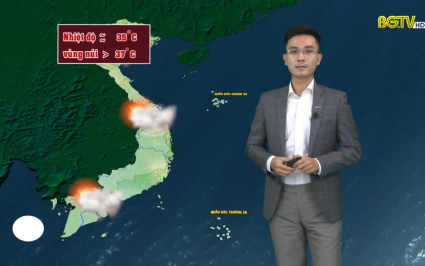 Bản tin thời tiết ng&agrave;y 23-04-2022