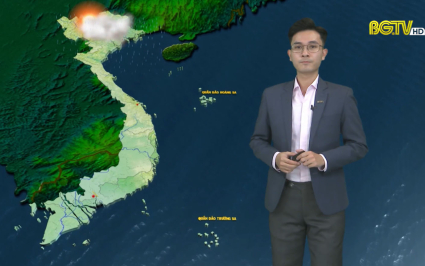 Bản tin thời tiết ng&agrave;y 24-03-2022