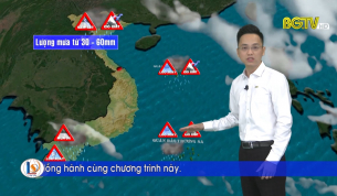 Bản tin thời tiết ng&agrave;y 24 - 08 - 2021