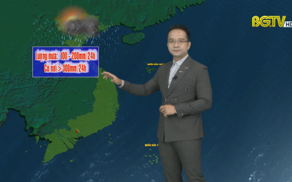 Bản tin thời tiết ng&agrave;y 24-08-2022