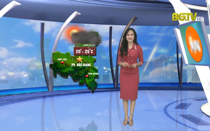 Bản tin thời tiết ng&agrave;y 25-01-2022
