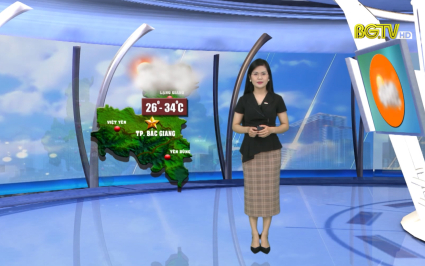 Bản tin thời tiết ng&agrave;y 25-04-2022