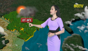 Bản tin thời tiết ng&agrave;y 25 - 05 - 2020