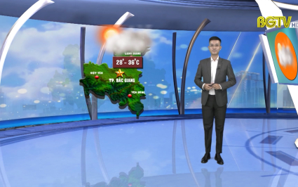 Bản tin thời tiết ng&agrave;y 25-06-2022