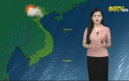 Bản tin thời tiết ng&agrave;y 25-07-2022