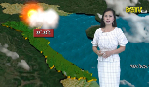 Bản tin thời tiết ng&agrave;y 25 - 09 - 2020