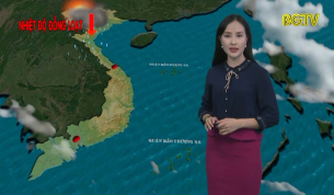 Bản tin thời tiết ng&agrave;y 25 - 10 - 2019