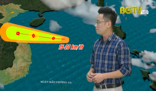 Bản tin thời tiết ng&agrave;y 25 - 10 - 2020