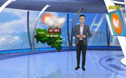 Bản tin thời tiết ng&agrave;y 25-10-2022
