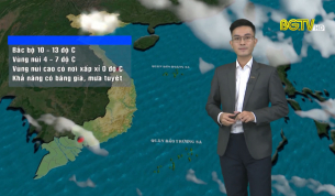 Bản tin thời tiết ng&agrave;y 25 - 12 - 2021