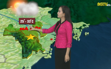Bản tin thời tiết ng&agrave;y 29-04-2022