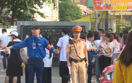 Bảo đảm ANTT, ATGT cho kỳ thi tuyển sinh v&agrave;o lớp 10 THPT