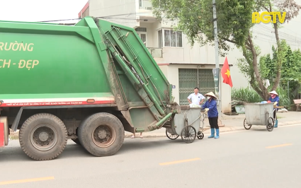 Bảo đảm c&ocirc;ng t&aacute;c vệ sinh m&ocirc;i trường trong m&ugrave;a vải thiều 