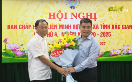 Bầu Ph&oacute; chủ tịch Li&ecirc;n minh Hợp t&aacute;c x&atilde; tỉnh Bắc Giang
