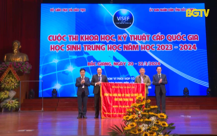 10 giải nhất được trao tại cuộc thi KHKT cấp quốc gia học sinh trung học 