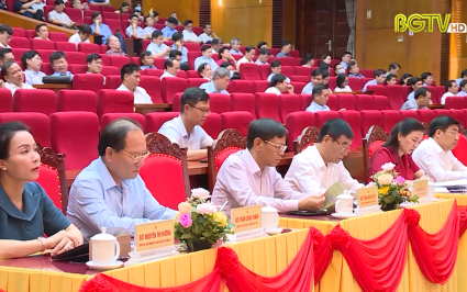 Bế mạc Hội nghị học tập, qu&aacute;n triệt Nghị quyết Hội nghị lần thứ 5 Ban Chấp h&agrave;nh Trung Ương Đảng kh&oacute;a XIII