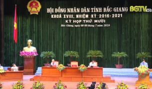 Bế mạc kỳ họp thứ 10 - HĐND tỉnh kh&oacute;a XVIII