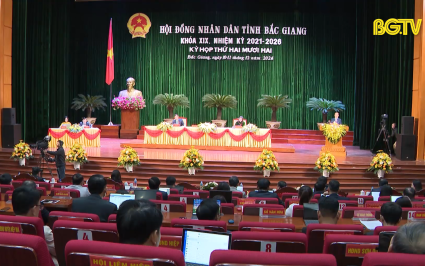 Bế mạc kỳ họp thứ 22, HĐND tỉnh kh&oacute;a XIX, nhiệm kỳ 2021-2026