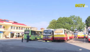Bến xe kh&aacute;ch Bắc Giang vắng vẻ h&agrave;nh kh&aacute;ch ng&agrave;y gi&aacute;p Tết