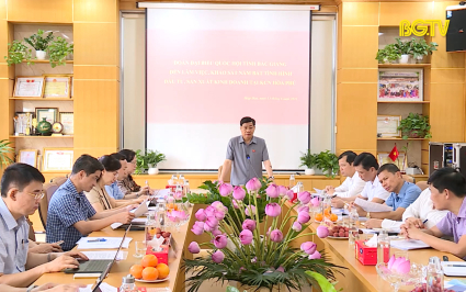 Tập trung th&aacute;o gỡ kh&oacute; khăn, tạo điều kiện cho c&aacute;c doanh nghiệp SXKD