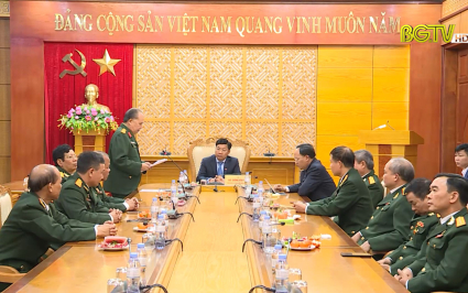 B&iacute; thư Tỉnh ủy gặp mặt Đo&agrave;n Đại biểu đi dự Đại hội CCB Việt Nam
