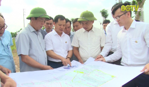 B&iacute; thư tỉnh ủy l&agrave;m việc tại Hiệp H&ograve;a