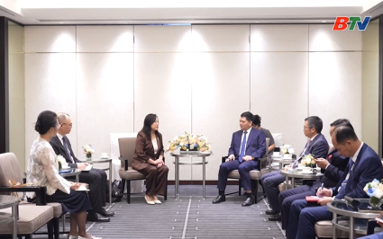 B&iacute; thư Tỉnh ủy l&agrave;m việc với Hiệp hội xuất nhập khẩu m&aacute;y m&oacute;c v&agrave; sản phẩm điện tử Trung Quốc 