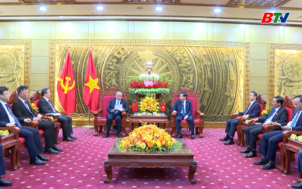 B&iacute; thư Tỉnh ủy Sơn Đ&ocirc;ng (Trung Quốc) thăm, l&agrave;m việc tại Bắc Ninh 