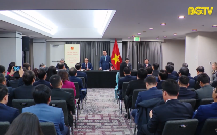 B&iacute; thư Tỉnh ủy tham gia đo&agrave;n c&ocirc;ng t&aacute;c của Chủ tịch nước tại Hoa Kỳ 