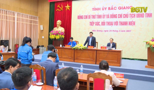 B&iacute; thư Tỉnh ủy tiếp x&uacute;c, đối thoại với Thanh ni&ecirc;n