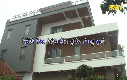 Biệt thự hiện đại giữa l&agrave;ng qu&ecirc;