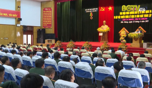Bộ CHQS tỉnh đ&oacute;n nhận Hu&acirc;n chương Bảo vệ tổ quốc hạng ba