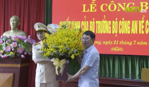 Bổ nhiệm Ph&oacute; Gi&aacute;m đốc C&ocirc;ng an tỉnh Bắc Giang