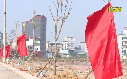 BQL c&aacute;c Khu C&ocirc;ng nghiệp ph&aacute;t động Tết trồng c&acirc;y
