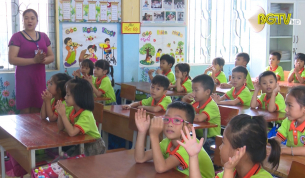 Bước đầu triển khai chương tr&igrave;nh gi&aacute;o dục phổ th&ocirc;ng mới khối lớp 1