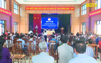 Đại biểu Quốc hội tiếp x&uacute;c cử tri huyện Y&ecirc;n Thế, huyện Hiệp H&ograve;a