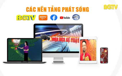 C&aacute;c nền tảng ph&aacute;t s&oacute;ng của Đ&agrave;i PT&TH Bắc Giang
