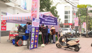 C&aacute;c si&ecirc;u thị ở Bắc Giang ti&ecirc;u thụ khoảng 10 tấn n&ocirc;ng sản của Hải Dương