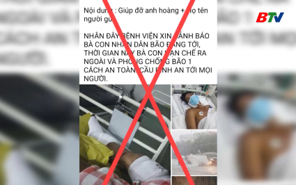 Cảnh gi&aacute;c mạo danh Bệnh viện để lừa đảo trong b&atilde;o số 3