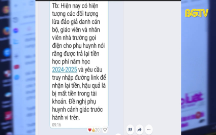 Cảnh gi&aacute;c với chi&ecirc;u lừa ho&agrave;n tiền học ph&iacute; chiếm đoạt t&agrave;i sản 
