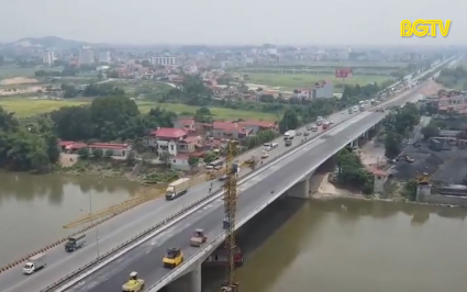 Chiều nay kh&aacute;nh th&agrave;nh cầu Như Nguyệt tr&ecirc;n tuyến cao tốc H&agrave; Nội - Bắc Giang